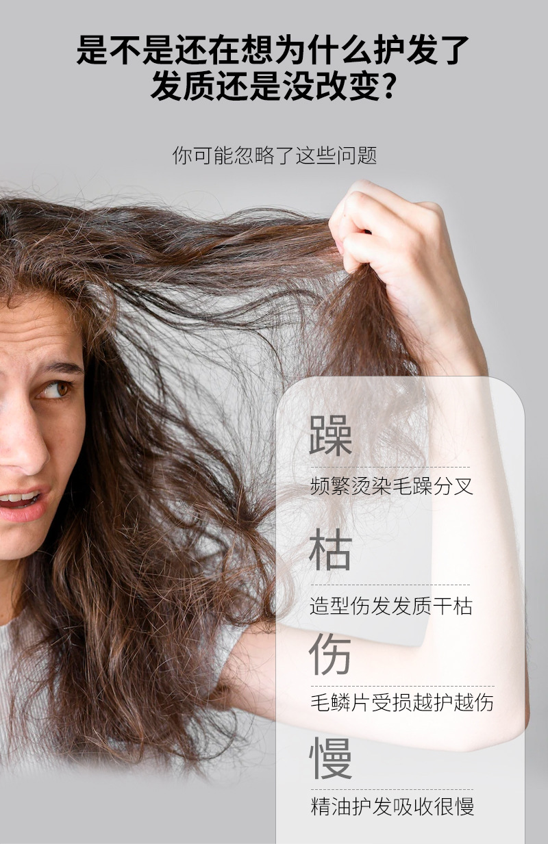 跨境专供高速吹风机五合一热风梳 直卷两用卷发棒 折叠便携吹风机详情7