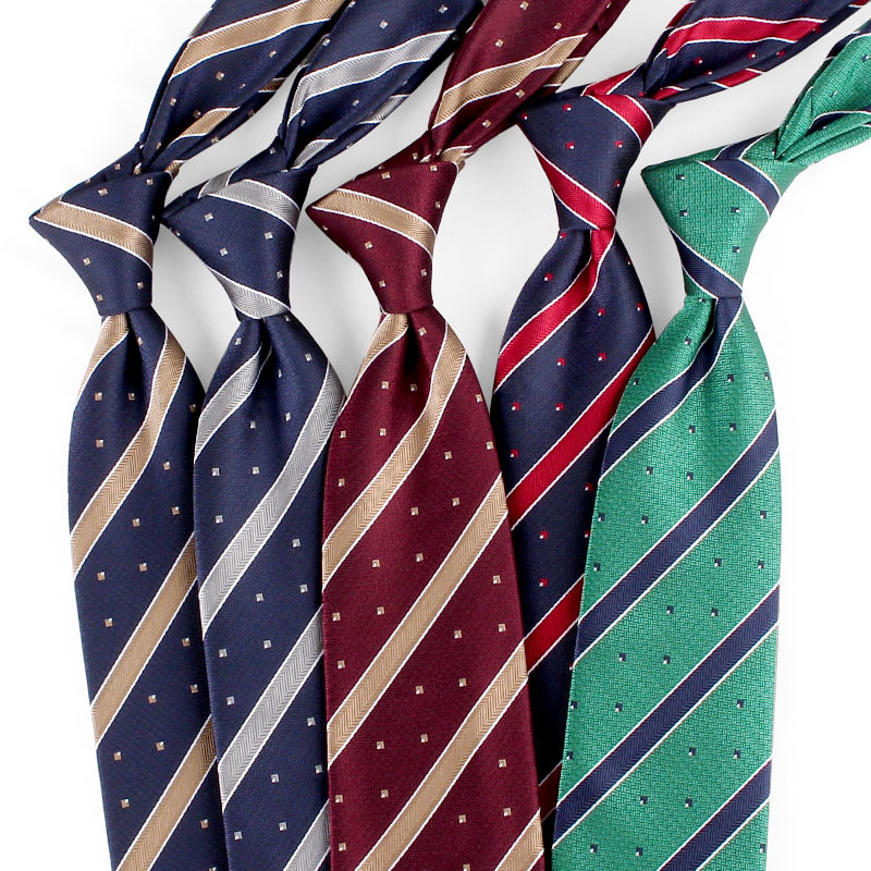 哈利波特领带格兰芬多斯莱特林拉文克劳赫奇帕奇学院条纹徽章领带详情3