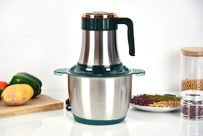 批发厨房多功能不锈钢碎肉机小型绞馅绞菜机电动料理机家用绞肉机详情15