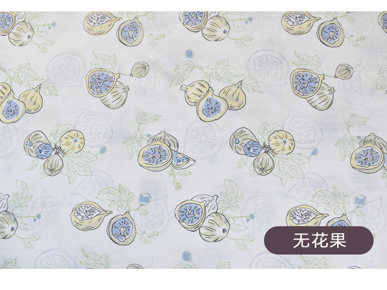 Combed bamboo cotton double-layer printed gauze baby Class a home wear bamboo cotton gauze fabric bamboo fiber gauze pic 9