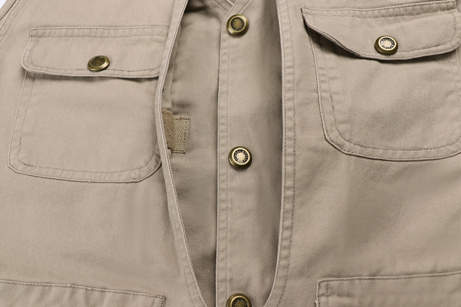 Wholesale of large-sized multi-functional photography, fishing, travel and leisure waistcoats for middle-aged and elderly men pic 11