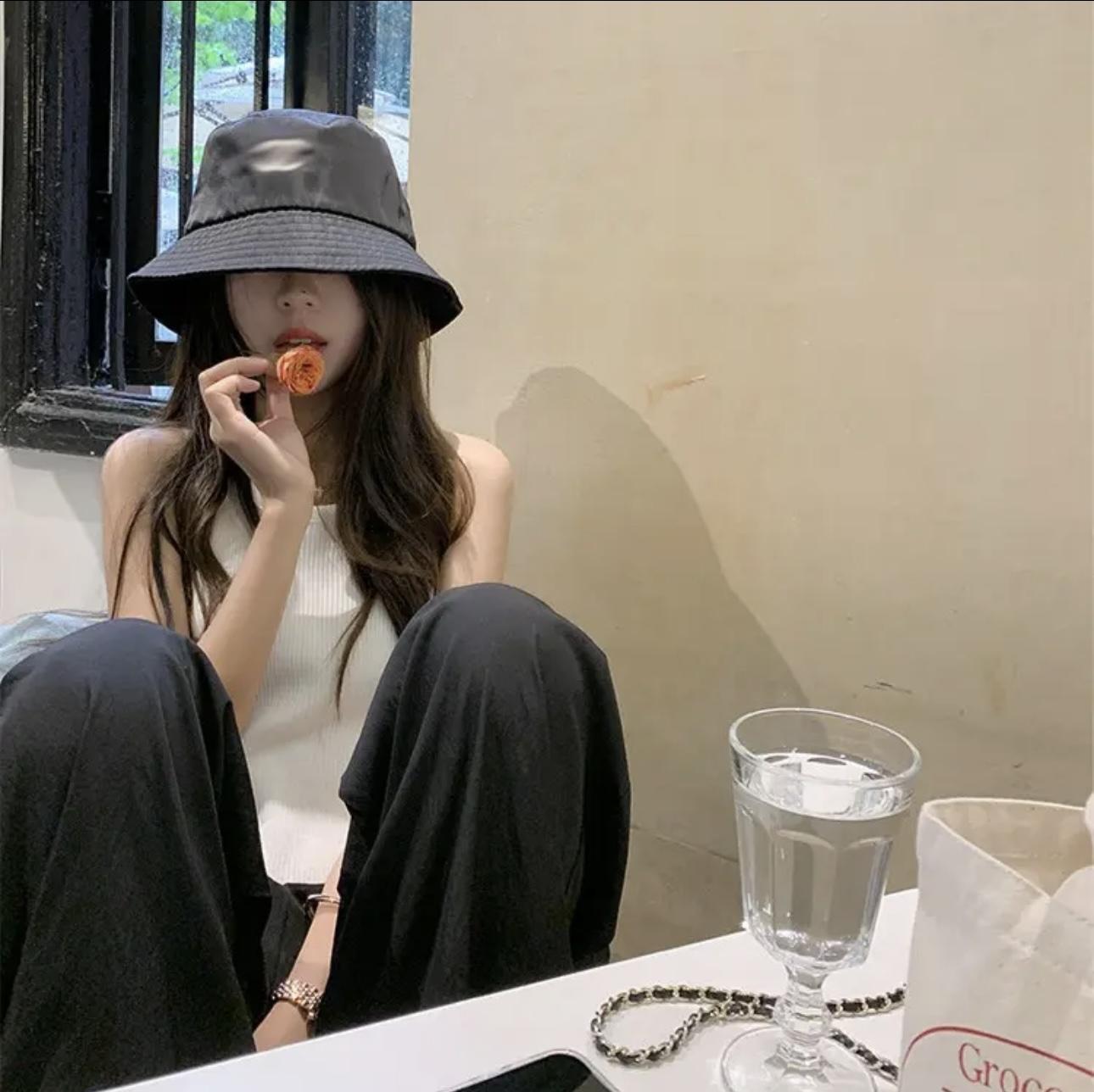 高级感白色奶芙裤醋酸山本裤女春夏奶油日系慵懒休闲阔腿裤拖地裤详情36