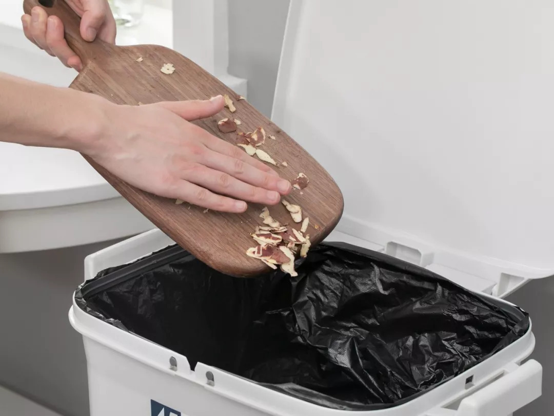 现货供应日式双层双桶干湿分类厨房垃圾桶家用批发45L32L厂家直销详情9