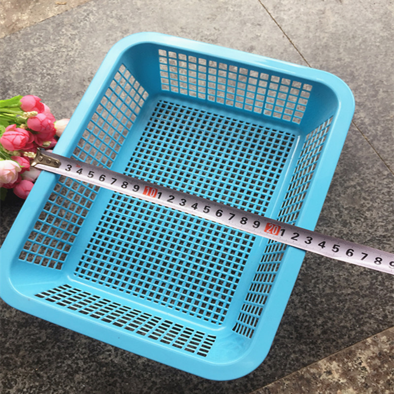 Large rectangular baskets, vegetable and fruit baskets, rectangular baskets, wholesale of daily necessities for one-yuan stores pic 3