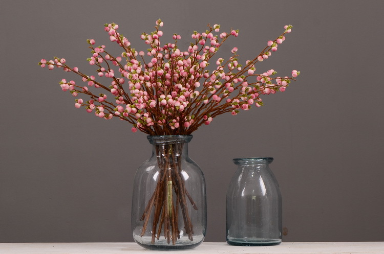 Dongli Wholesale Factory Director Direct sales of artificial ginkgo nuts, artificial flowers, wholesale of artificial flowers, home decorations, living room and dining room flower arrangements, flower art, artificial berries and fruits, one-piece consignment pic 6