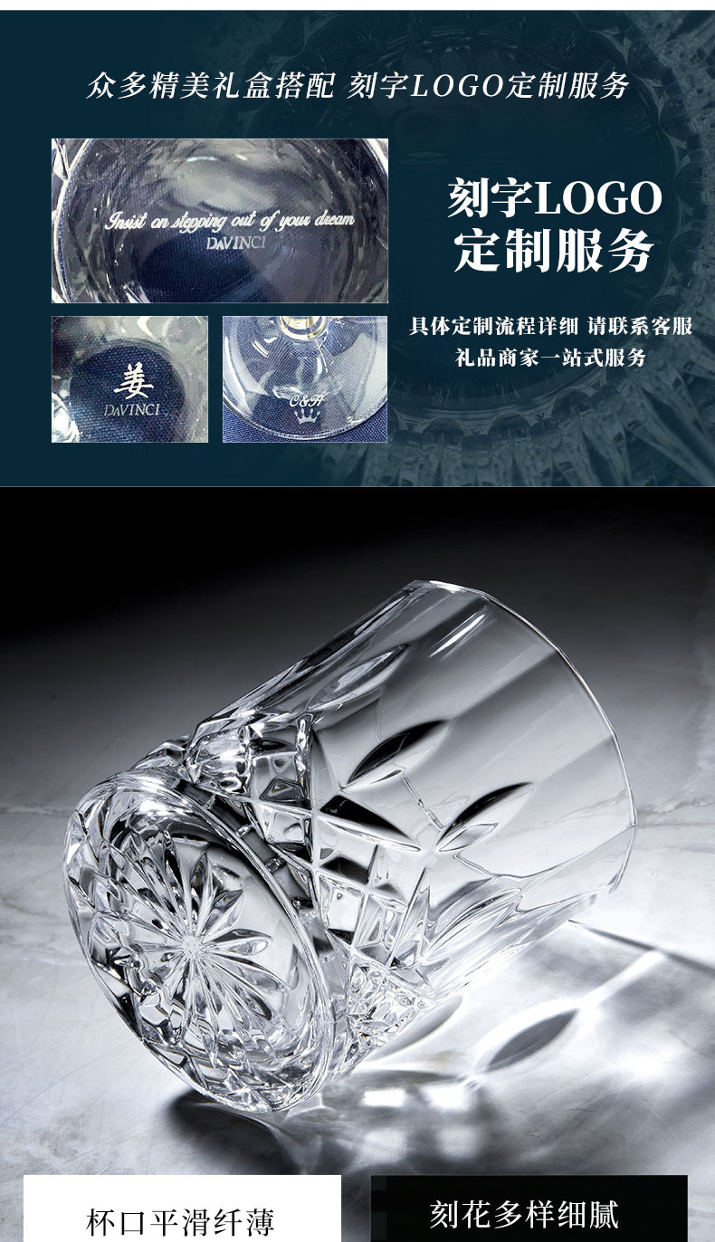 意大利进口威士忌酒杯 RCR水晶杯玻璃酒杯洋酒杯威士忌杯啤酒杯子详情9