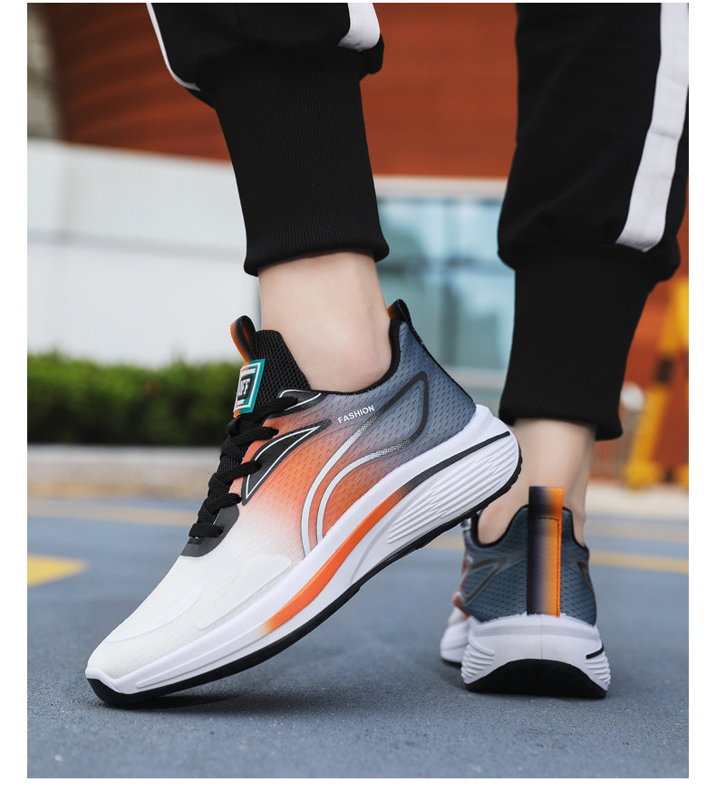 鞋子男款学生体育课软底跑步鞋透气软底休闲鞋潮流百搭运动鞋男详情11