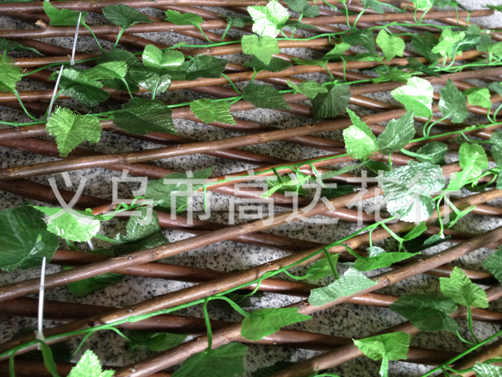 Artificial fence guardrail net, artificial grass fence net, artificial plant leaf fence, artificial rattan fence, artificial flower, artificial lawn, artificial tree, artificial rattan, artificial flower, artificial green pic 11