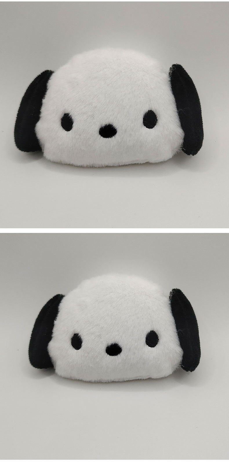 卡通毛绒怕恰狗玩偶胸针可爱包包挂件diy钥匙扣饰品服装辅料批发详情8