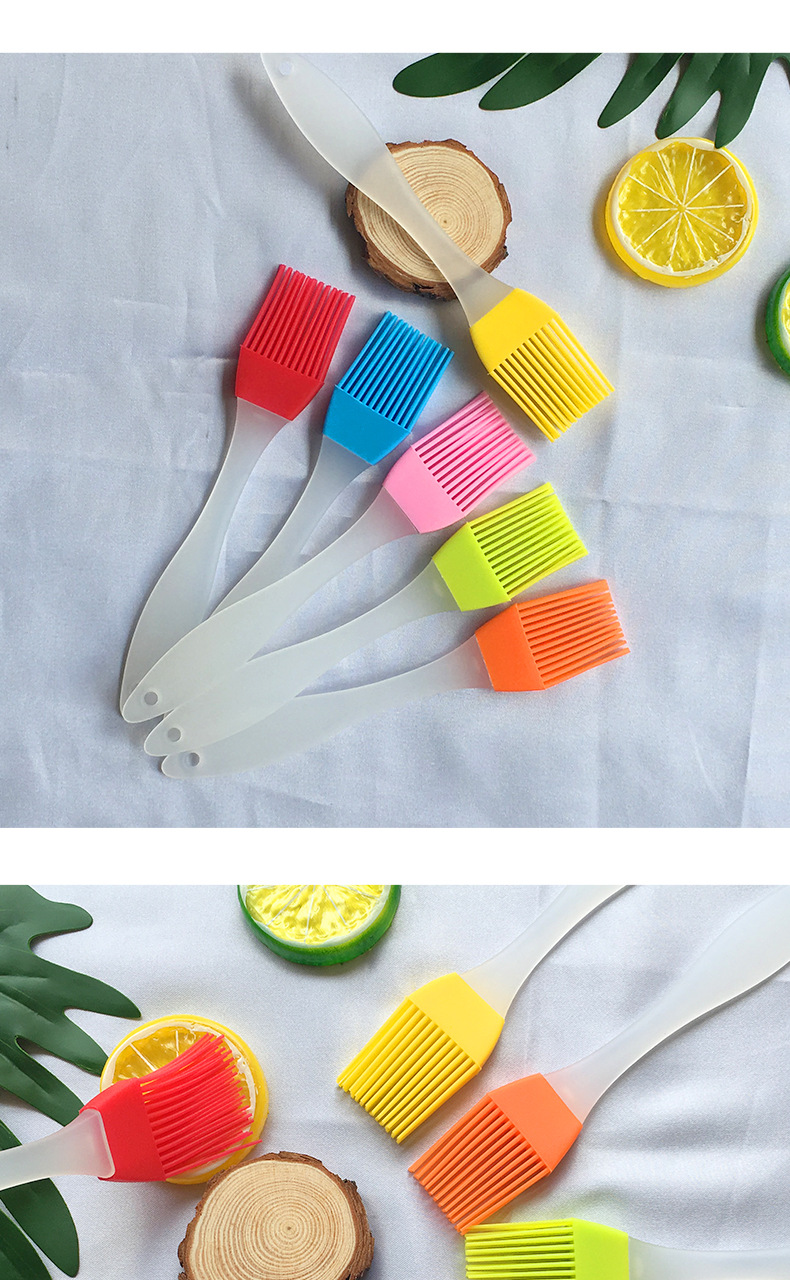 Baking and barbecue brushes, baking tools, silicone brushes, silicone oil brushes, silicone brushes, barbecue brushes pic 12