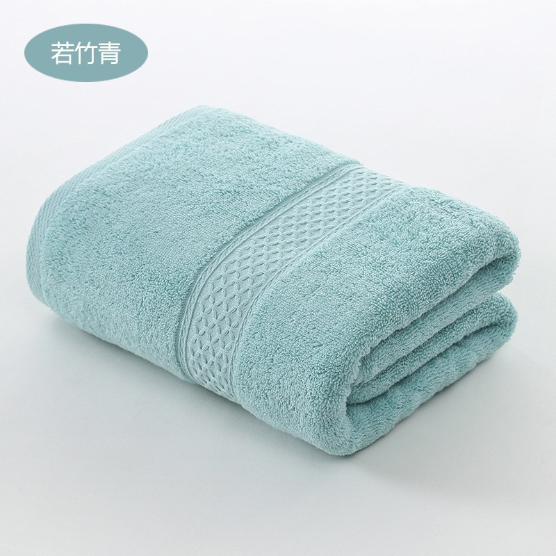 Wholesale pure cotton bath towels 80*160 thickened and enlarged bath towels with water absorption. Wholesale pure cotton bath towels for home use, hotels and beauty salons pic 27