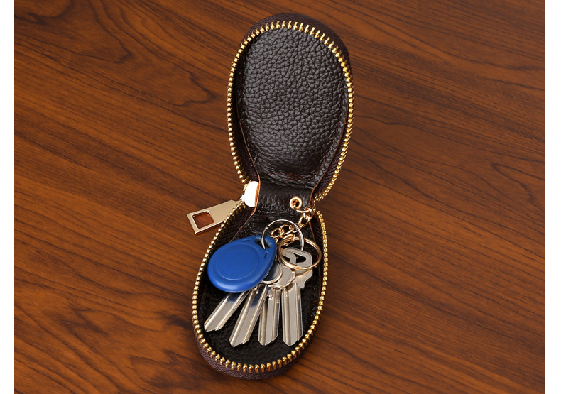 钥匙包男女锁匙包通用汽车大容量多功能钥匙扣收纳包简约小巧家用详情9