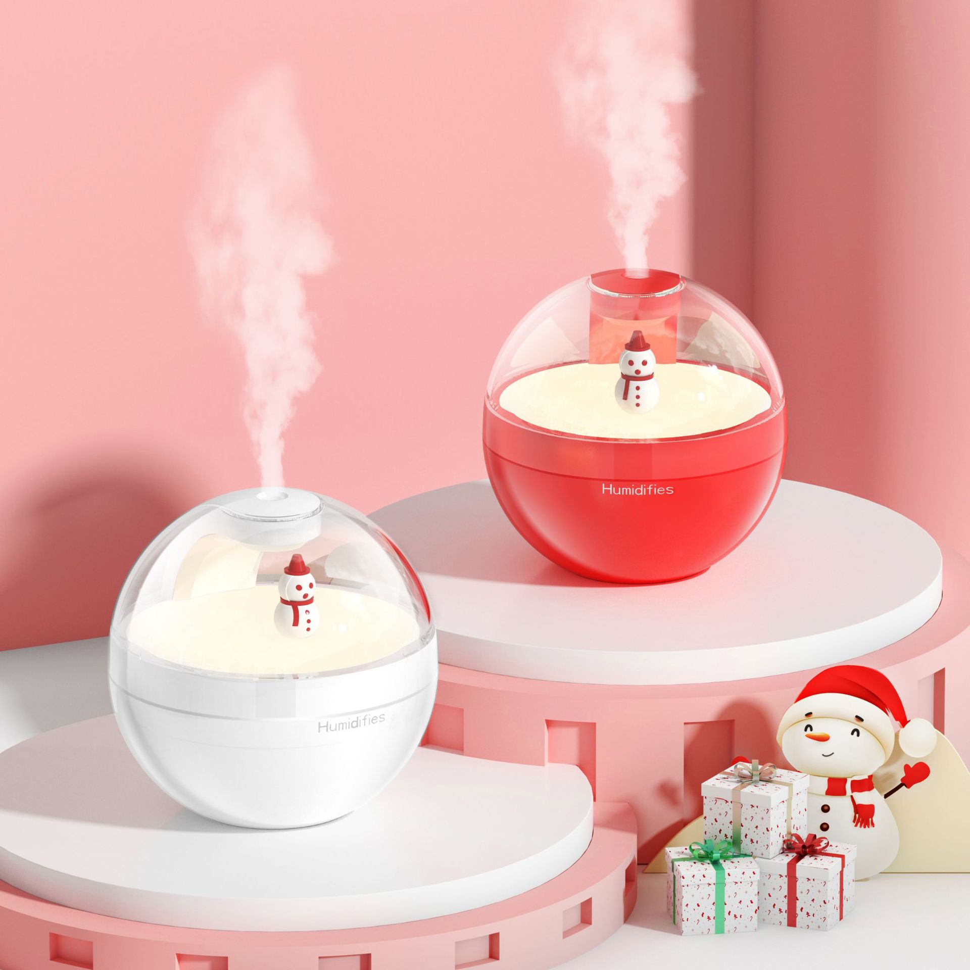 New Poke Ball humidifier, home creative desktop hydrating air spray, Astronaut mini humidifier, cross-border pic 23