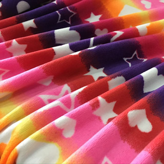 The manufacturer produces spandex super soft silver fox fleece four-sided elastic plush fabric and crystal fleece clothing and home textile fabric pic 20