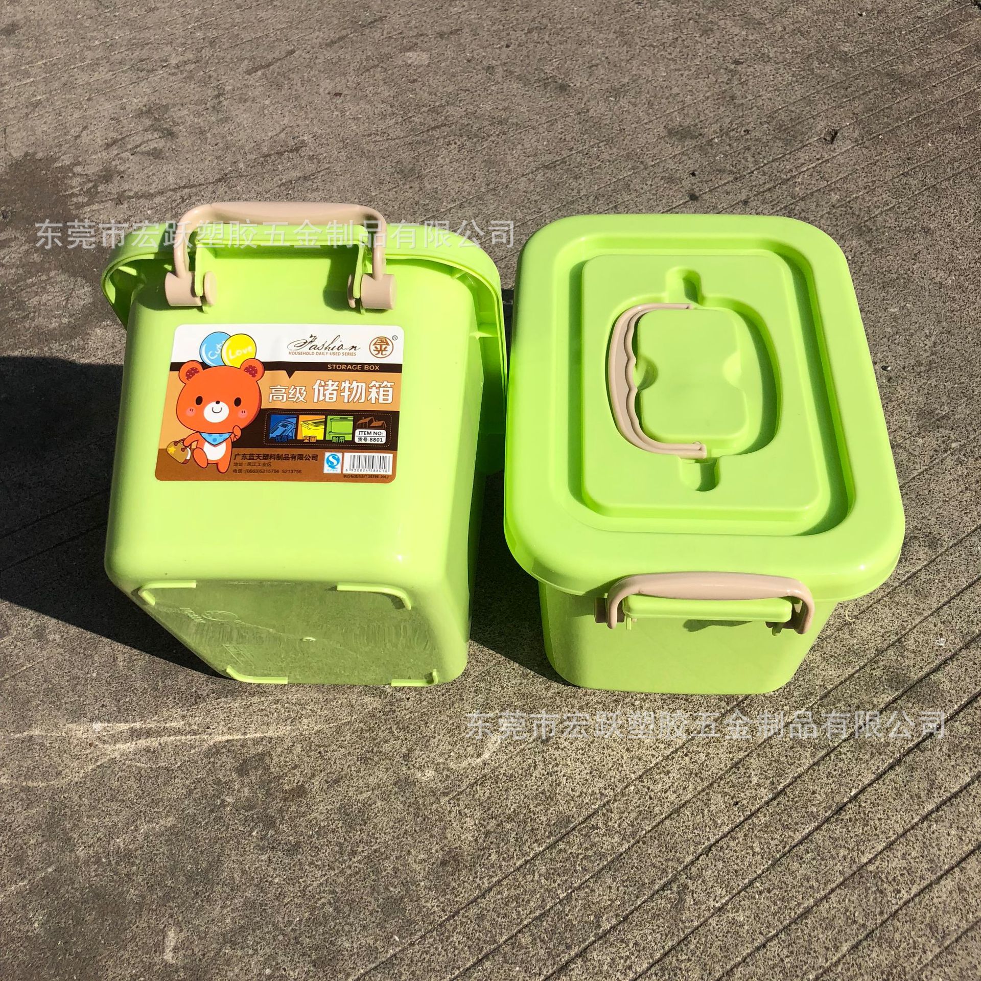 Large transparent box with lid, clothing storage box, food-grade PP storage and organization box, wheeled turnover box, medical plastic frame pic 13