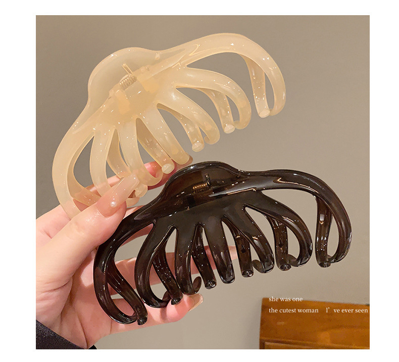 2024夏季新款网红盘发鲨鱼夹发量多抓夹大号发夹法式复古发抓批发详情1