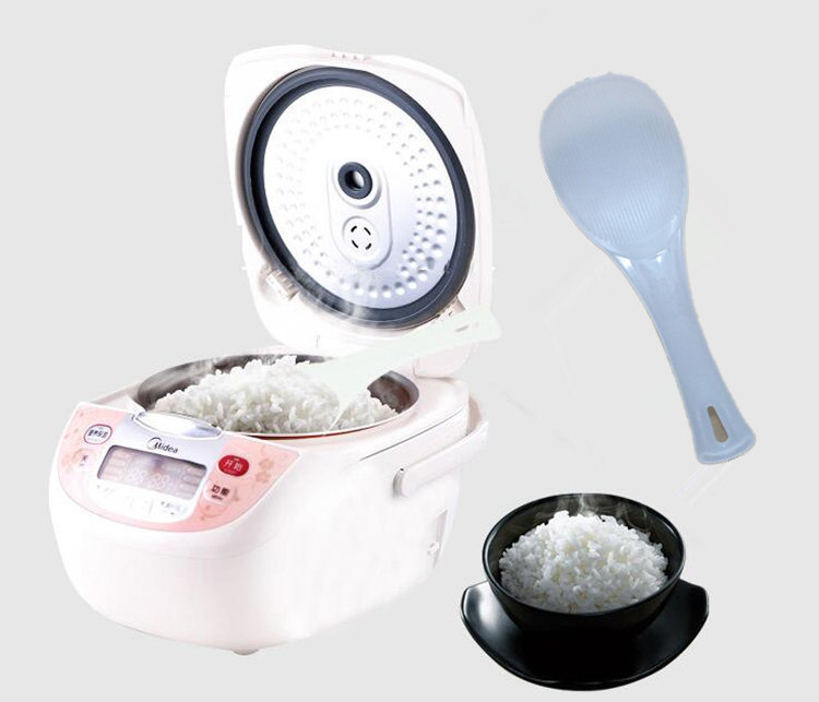 Kitchen food-grade plastic non-stick rice spoons, thickened and durable, two-yuan store supply, daily necessities rice spoon manufacturer wholesale pic 5