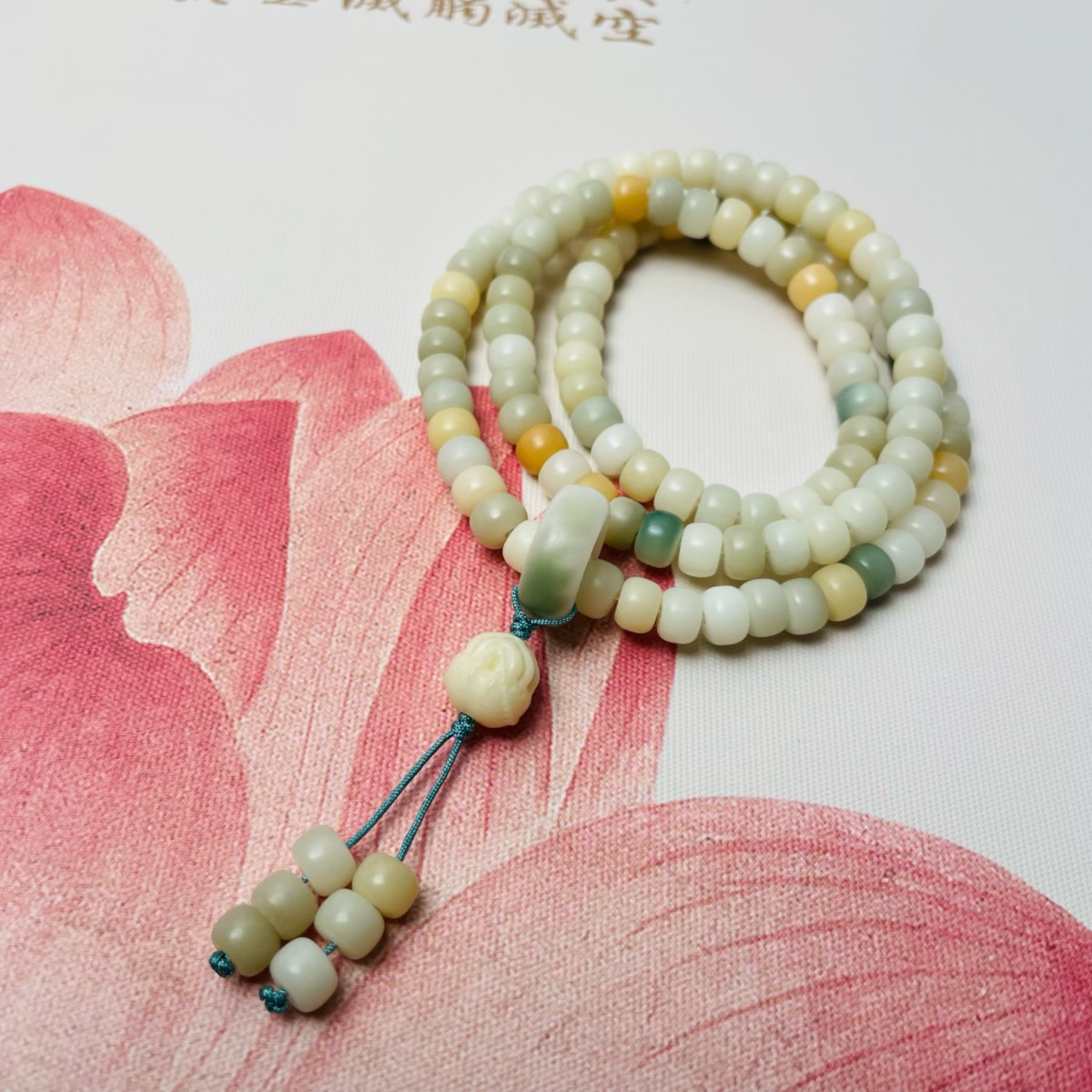 Qingmang Dunhuang Bodhi Root Bracelet, Handmade diy Buddhist prayer beads, prayer beads, necklace, bracelet, fine New Chinese-style jewelry wholesale pic 6