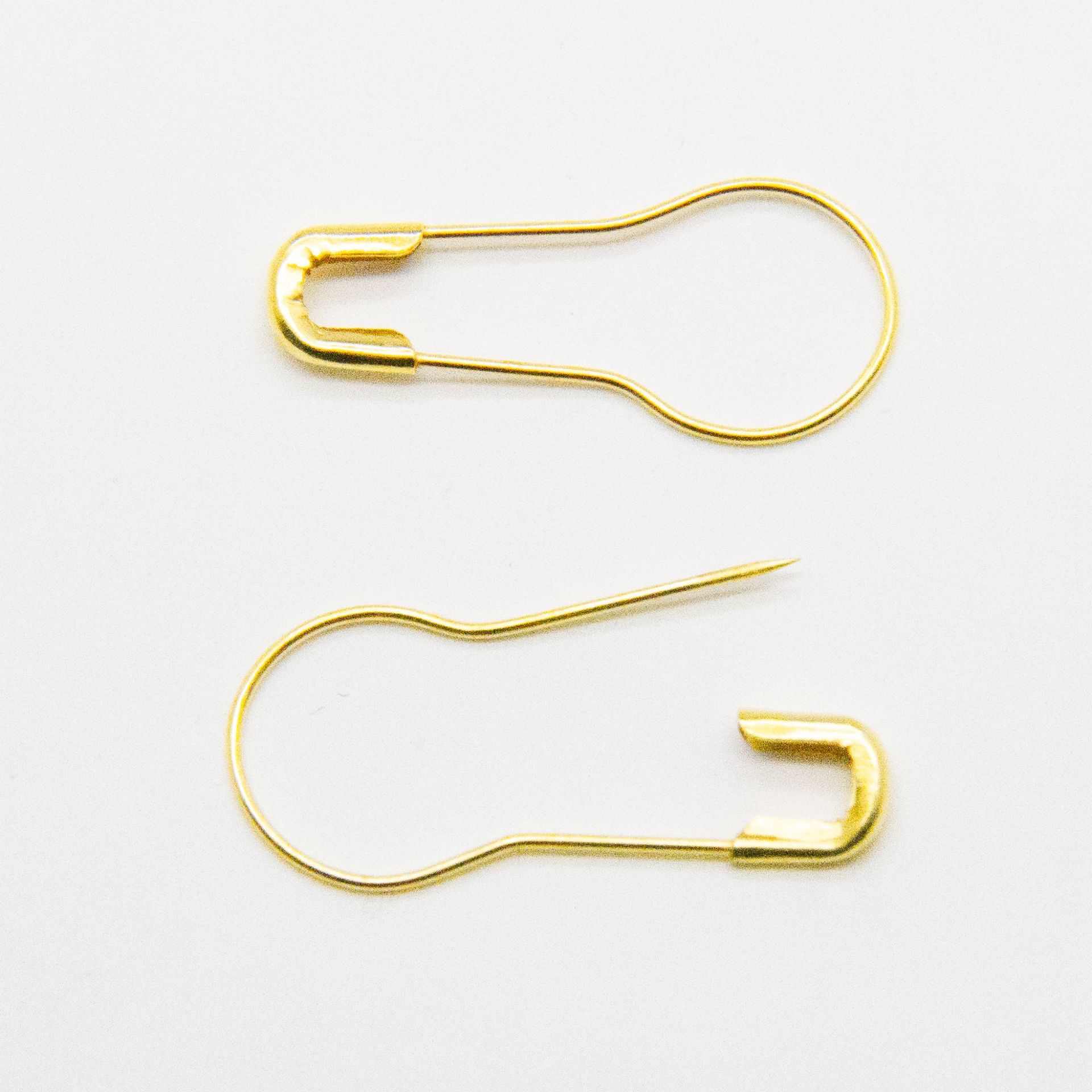 Gourd safety pins, clothing accessories, tags, iron hooks, pear-shaped small button pins, dolls, festive pendants, DIY pic 2