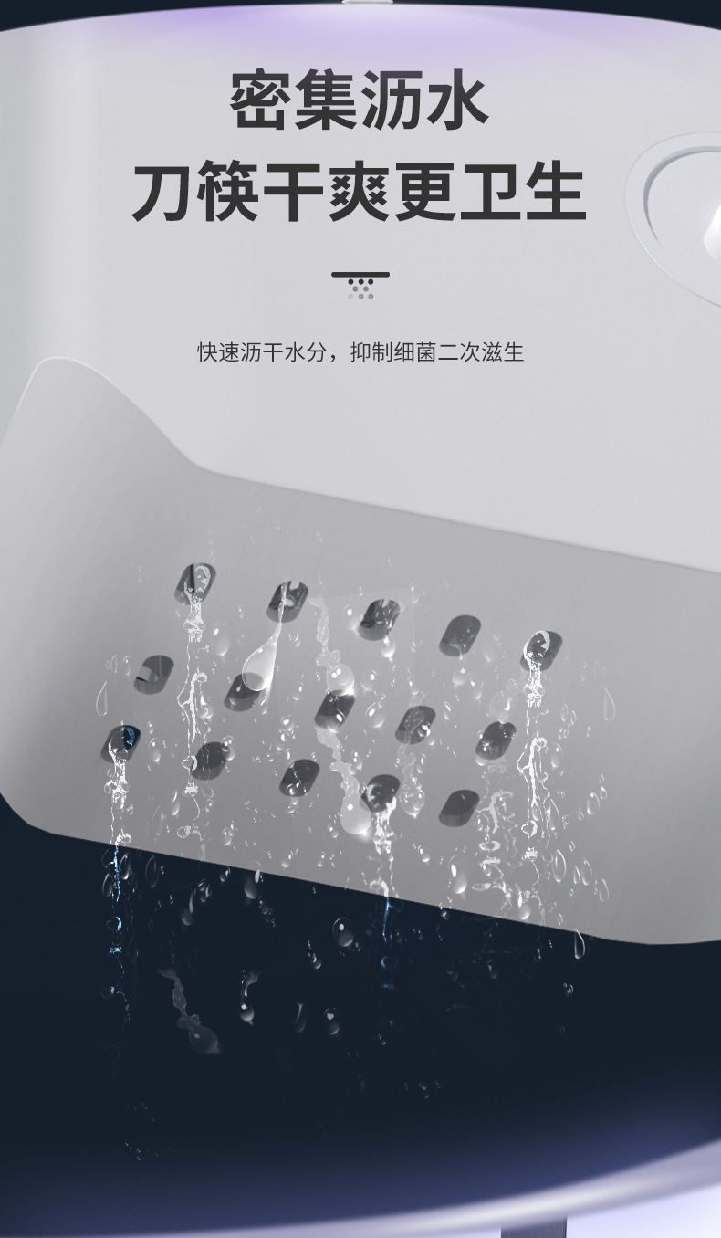 一件批发厨房刀筷架沥水置物架餐筷具晾放架刀架收纳盒家用刀筷架详情12