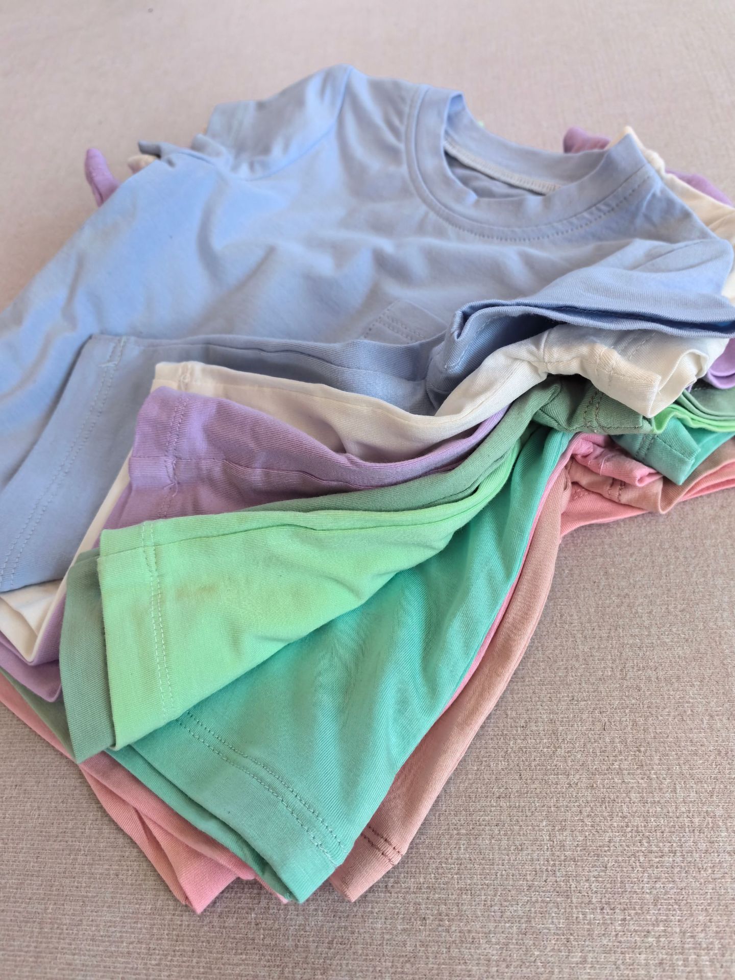 2024春夏婴儿竹纤维短袖T恤宝宝轻薄透气半袖上衣小童A类短袖夏装详情15