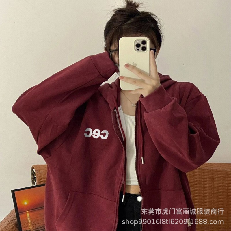 新款女士卫衣2023春季韩版设计感时尚小众圆领宽松女装休闲上衣详情21