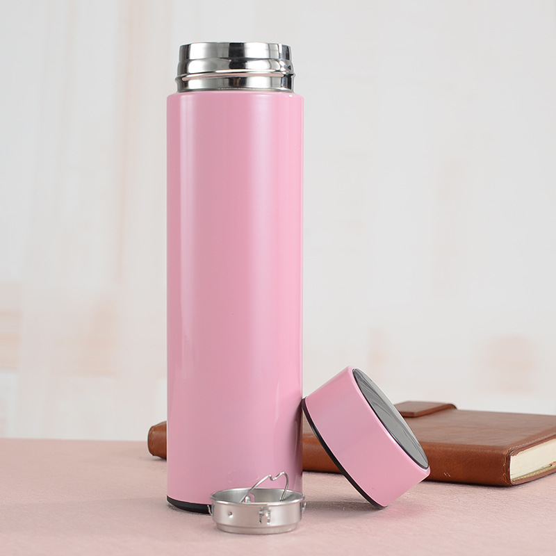 304 stainless steel insulated cup, smart temperature display, business straight cup, temperature measurement car water cup, gift cup, temperature cup pic 14