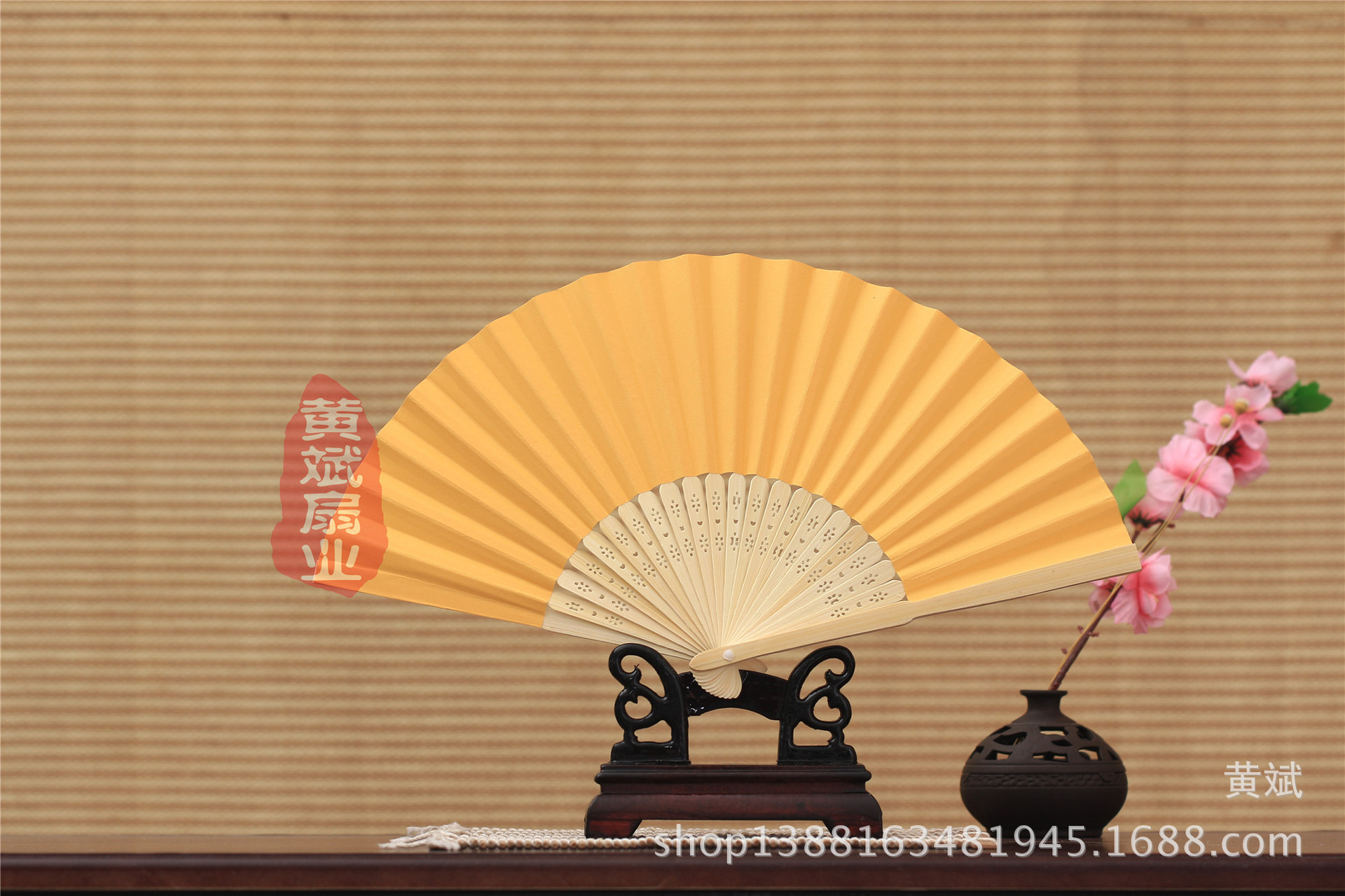 7寸空白折扇儿童绘画涂色纸扇白色彩色扇子幼儿园创意DIY手工材料详情2