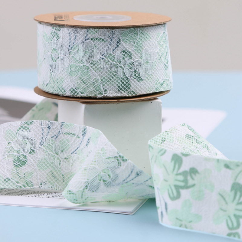 Floral lace ribbons, ribbons, hair accessories, bow shoes, flower straw hats, cake baking gift boxes, floral art, flower shops, ribbons pic 13