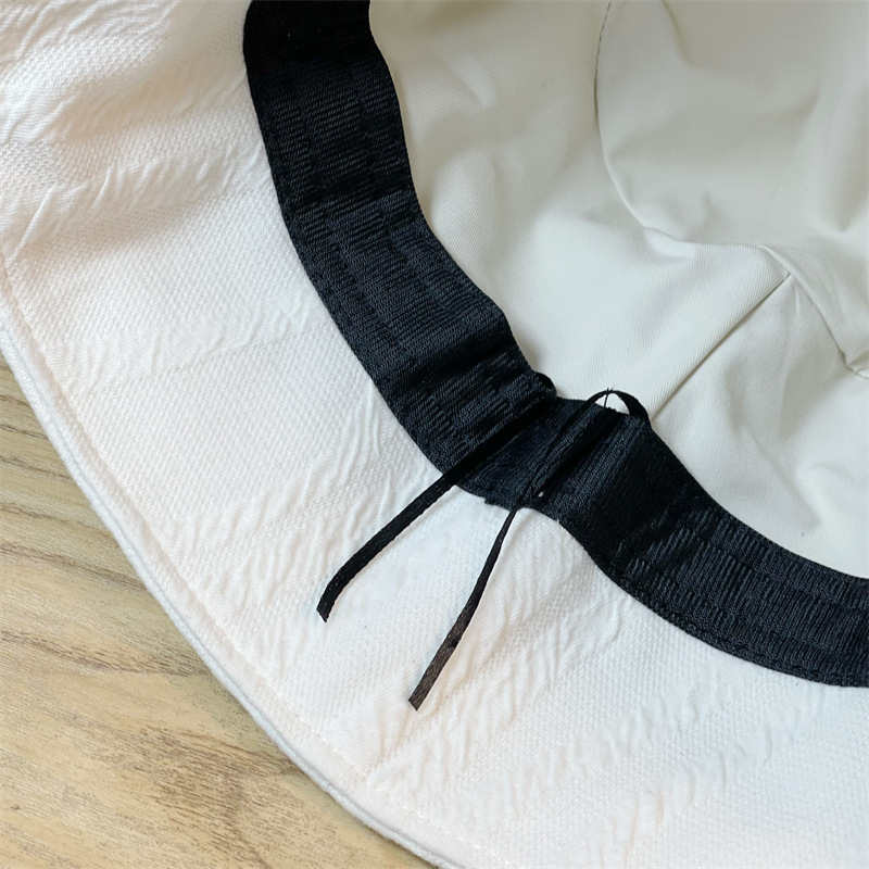 New niche bucket hat, summer embroidered letter sun hat, versatile and slimming, spring and autumn fisherman hat, trendy for women on Instagram pic 10