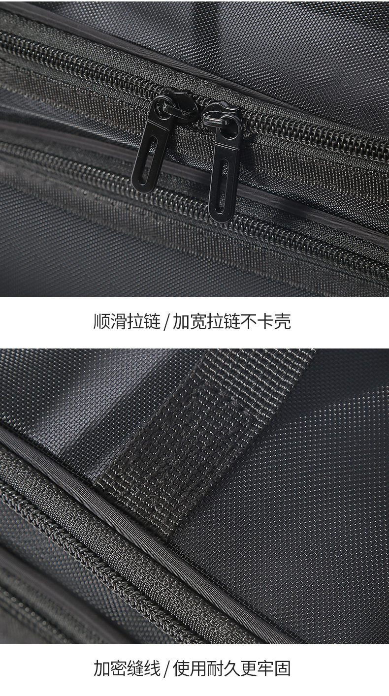 新款双层大容量透明网纱化妆包 旅行化妆品收纳袋 网布洗漱包 定制LOGO 其他分类可选详情13