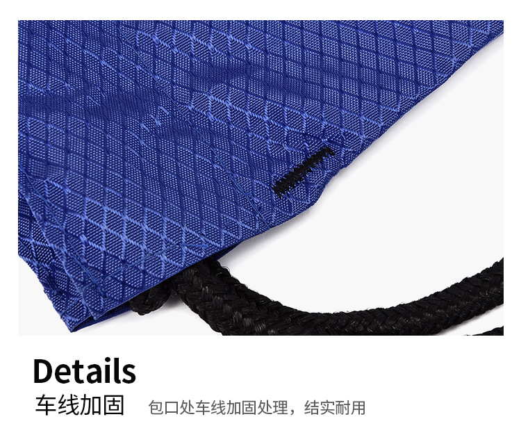 抽绳运动包现货防水马拉松束口袋户外运动收纳双肩背包运动训练包详情30