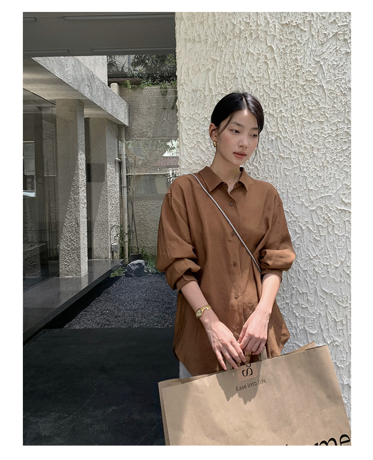 CLEAN simple and high-quality inner layer shirt for women 2024 Thirteen Factories Winter New skin-friendly and Comfortable Shirt 52288 pic 25