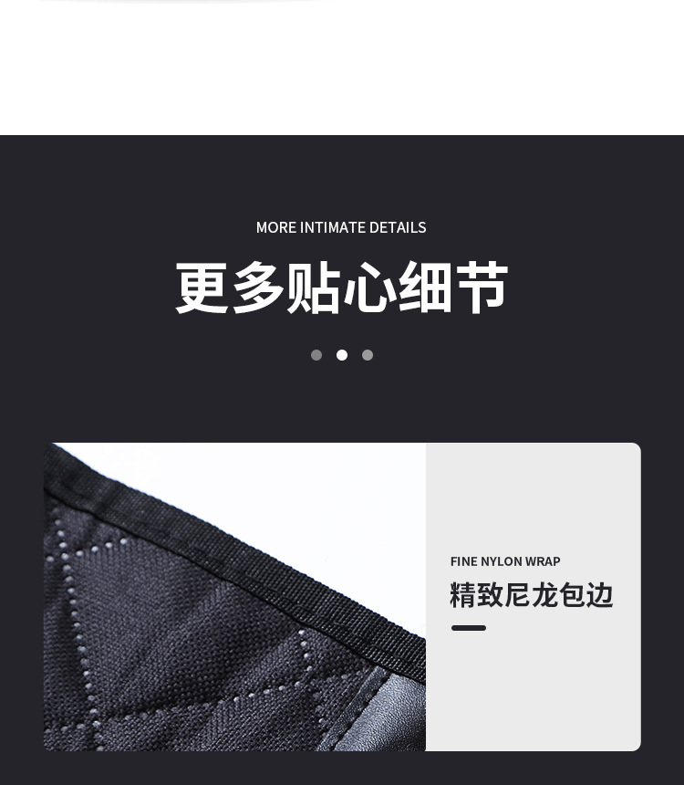 Oxford fabric high-quality and durable pet car mat, scratch-resistant and waterproof portable pet car mat pic 11