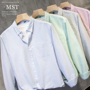 300g重磅长袖男士t恤纯棉宽松纯色上衣圆领青年秋冬t-shirt打底衫详情9