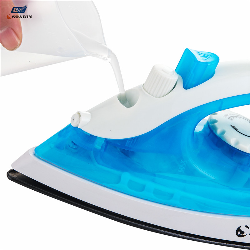 Export English packaging European plug-in cross-border model electric iron SR-2216 steam type household hotel wholesale electric iron pic 7