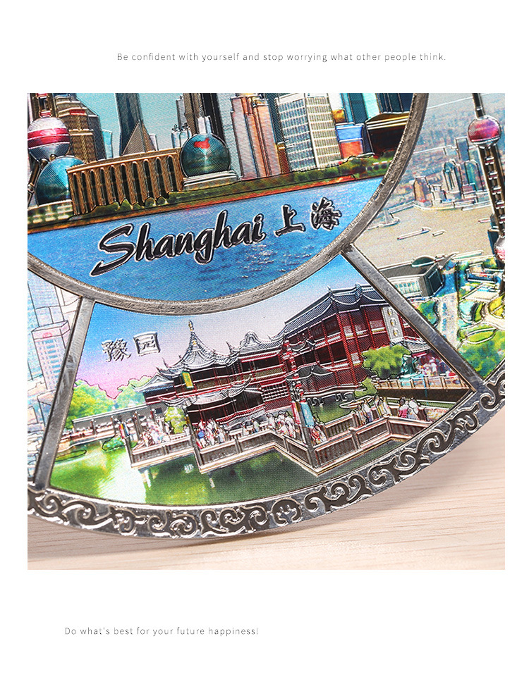 上海城市旅游景点纪念品东方明珠文创工艺碟摆件锌合金工艺品摆件详情7