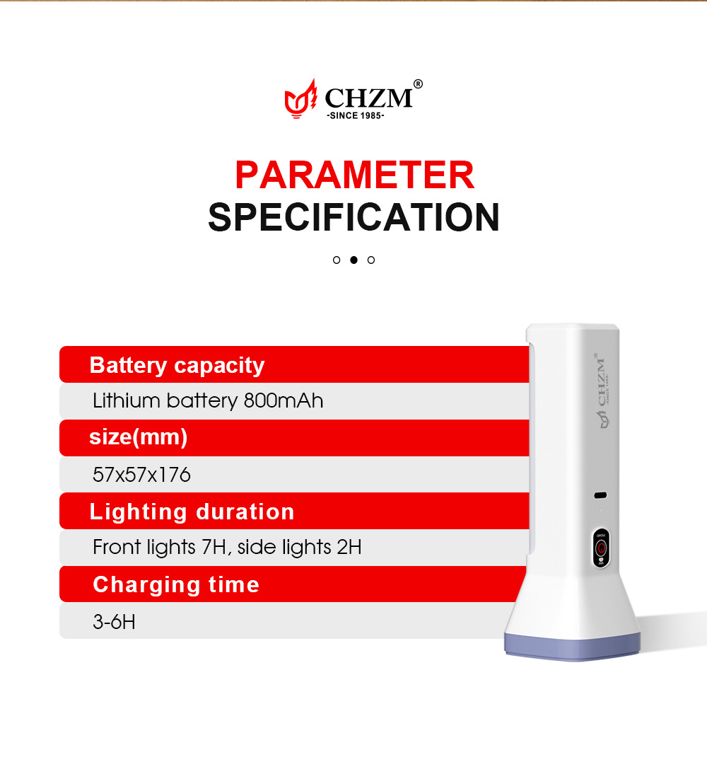 Wholesale LED plastic flashlight, rechargeable mini lighting searchlight, emergency outdoor lighting small flashlight pic 2