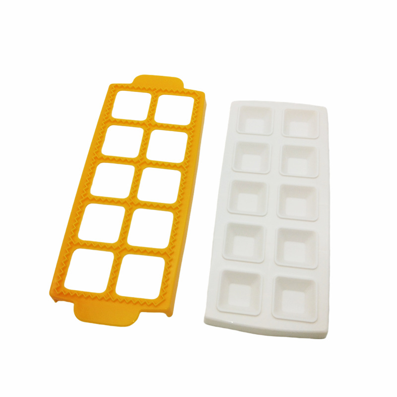 The new 10-compartment Italian fondant baking tool plastic dumpling mold is a bestseller on Amazon pic 5