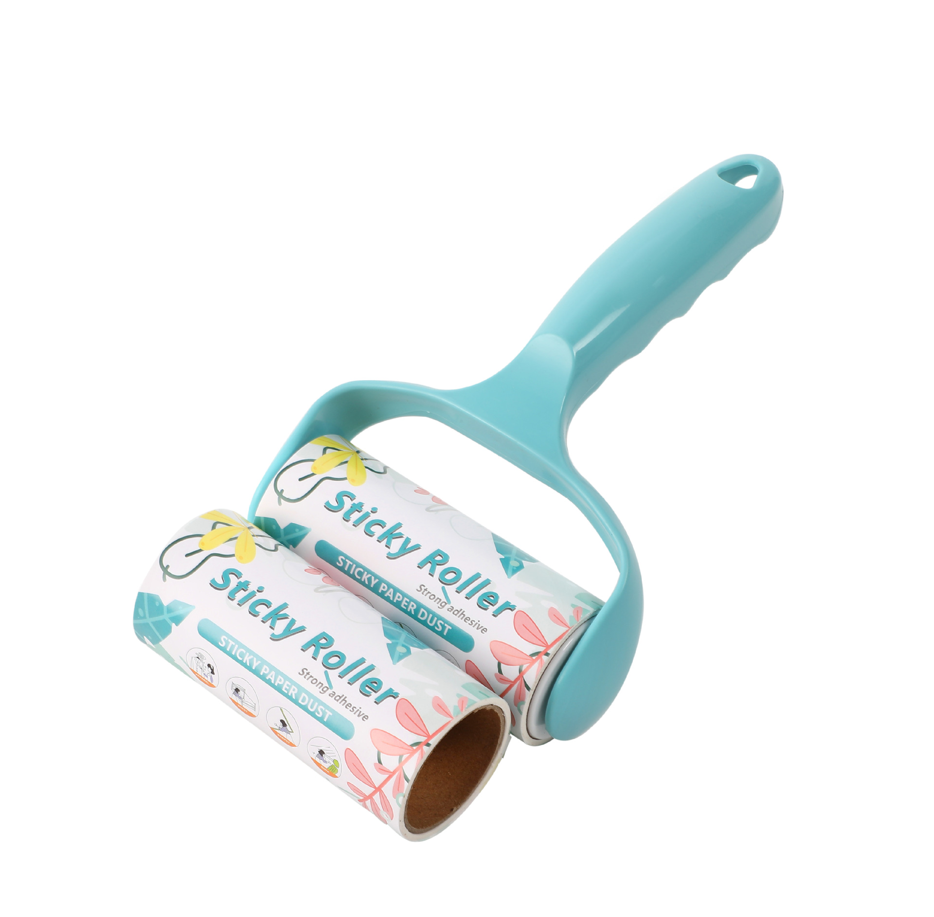 粘毛纸卷粘毛器可撕式滚筒毡滚刷粘毛沾毛神器除毛衣服去毛黏毛刷详情3