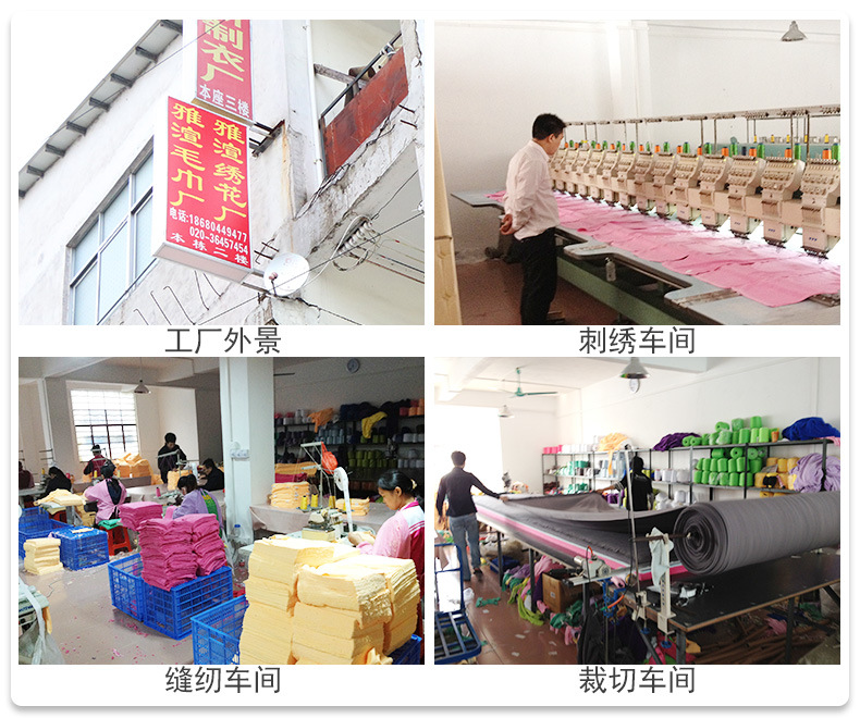 Factory direct supply of 120g thickened white towels with logo embroidery, high-quality 32-ply all-cotton white hotel and guesthouse towels pic 18