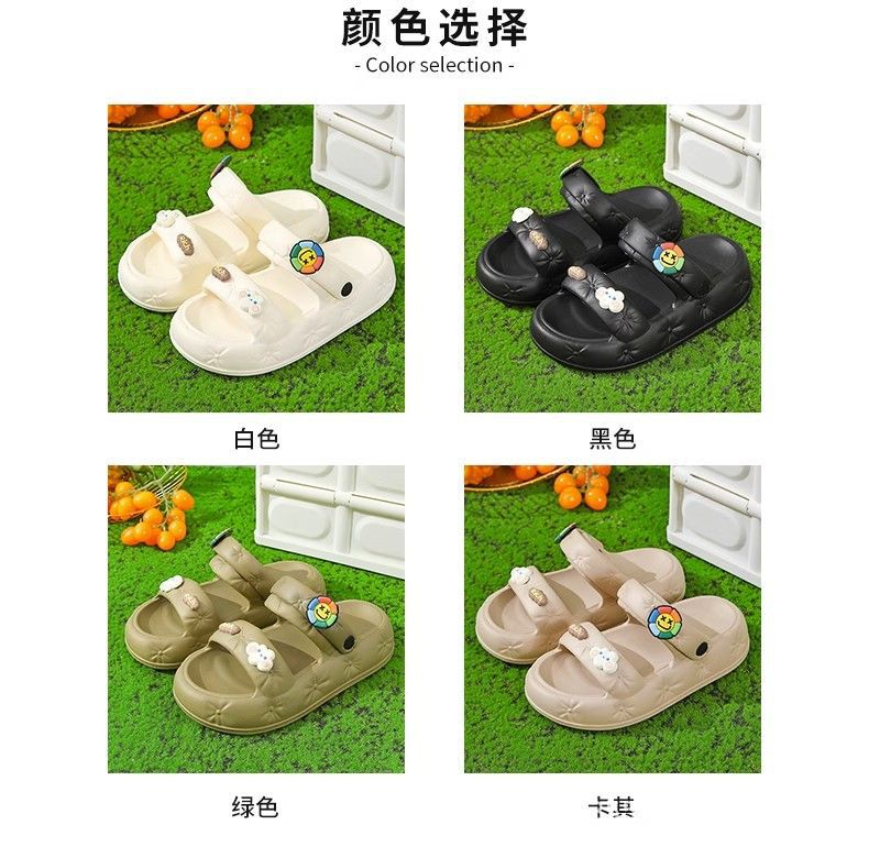 女式拖鞋夏季新款防滑女款踩屎感凉鞋女士凉拖女夏外穿厚底凉拖鞋详情4