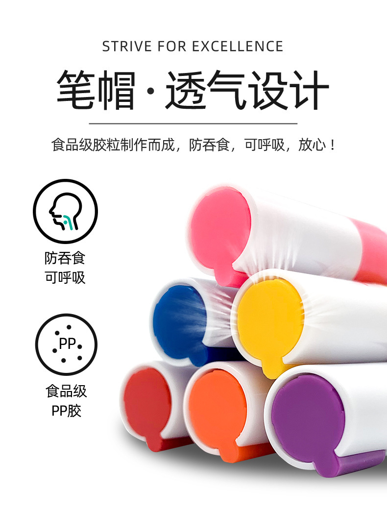 General agent: Zhongbai Oil Paint Pen SP110, white oil-based marker pen, waterproof and non-fading marking wholesale pic 9