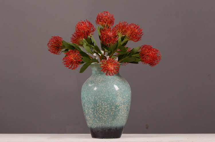 Factory direct sales, wholesale of in-stock inventory of artificial large needle cushion flowers, artificial flower sets, wholesale of living room, dining table, entrance hall, desktop decoration, flower arrangement and ornaments pic 20