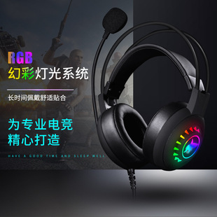 头戴式电竞游戏耳机有线电脑监听耳麦儿童学生英语学习安卓耳机详情7