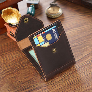 通用款复古纯手工牛皮车用钥匙包男女汽车钥匙包车钥匙套小钥匙袋详情8