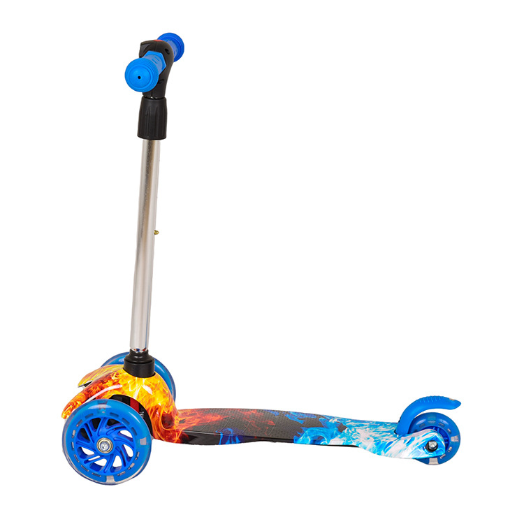 2024新款小米糕可折叠可升降带LED灯三档调节灯光调节高度滑板车详情16