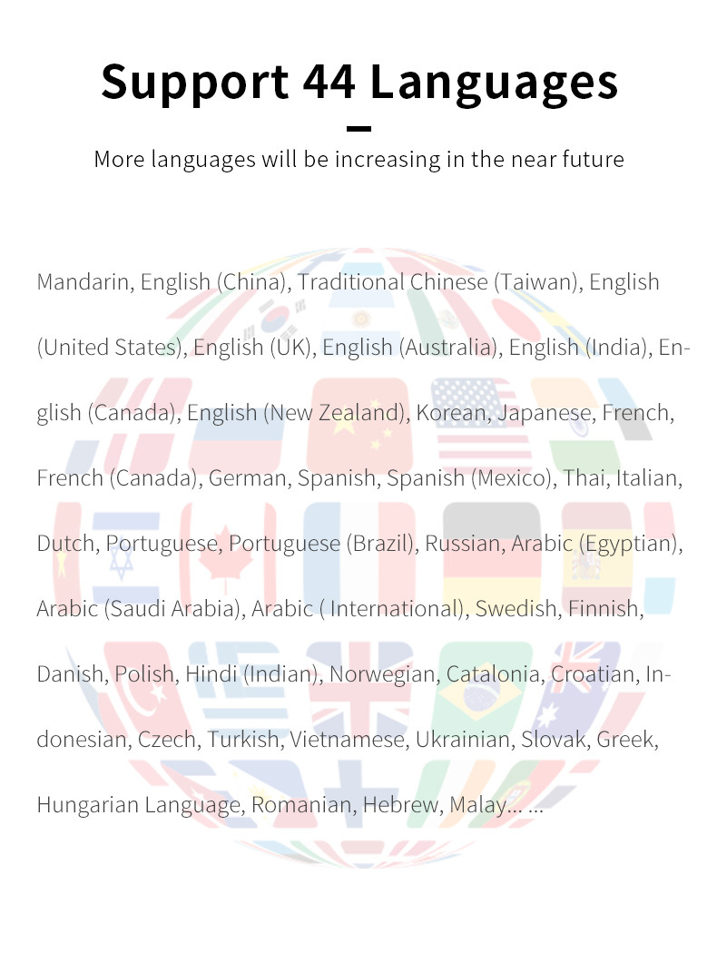 T4 Smart Translation Stick, AI intelligent voice and photo translation machine, supports remote translation in 97 languages for business, office and travel pic 4