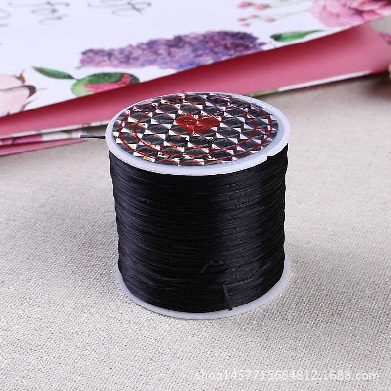 扁形水晶线佛珠弹力线松紧线diy手工编织手链串珠线绳子详情21