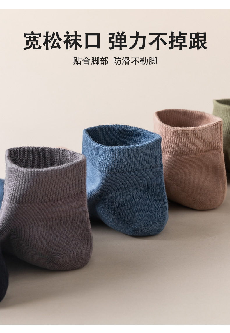 Xinchi calcetines de algodón de verano color sólido calcetines de estilo fino top bajo 100% algodón al por mayor transpirable sudor de algodón calcetines de barco para hombres pic 9